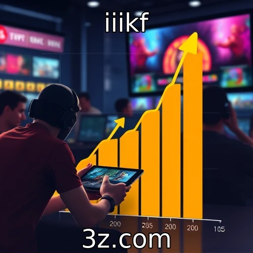 Crescimento das vendas digitais na indústria de jogos - iiikf